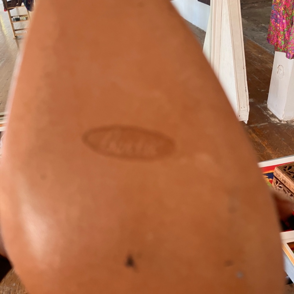 Bronze leather, cowboy/riding inspired boots - Picture 11 of 11